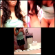 A brunette girl video records herself taking an explosive and runny shit. Shit splashes up on the toilet seat! She wipes her ass, shows us the filthy toilet paper, and finally the finished product in the toilet bowl.